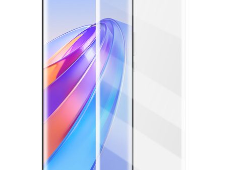 AMORUS for Honor X40 5G UV Liquid Full Screen Protector Full Glue 3D Curved HD Clear Tempered Glass Film Supply