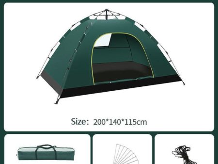 Camping Tent Waterproof UV Protection Outdoor Picnic Easy Open Automatic Tent Online now