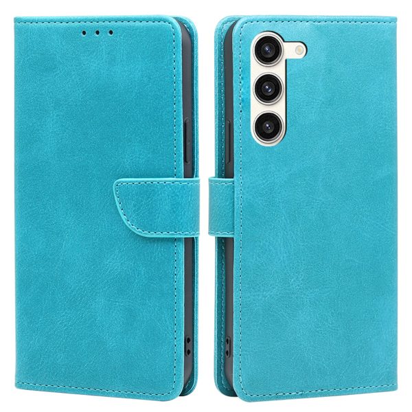 Phone Wallet Case for Samsung Galaxy S23 PU Leather Stand Mobile Phone Cover Supply