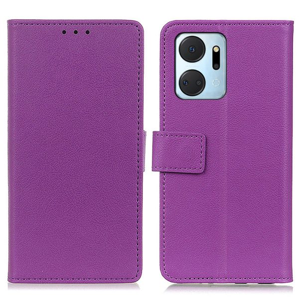 Leather Phone Stand Case for Honor X7a 5G Wallet Mobile Phone Protective Cover Sale