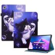 For Lenovo Tab M10 (Gen 3) PU Leather Tablet Case Pattern Printing Stand Card Holder Cover with Elastic Band Discount